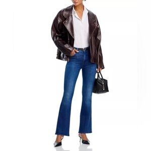 Mother The Weekender Mid Rise Flare